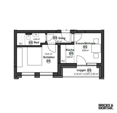 Wohnung zum Kauf 169.000 € 2 Zimmer 35 m² 1. Geschoss Bad Wörishofen Bad Wörishofen 86825