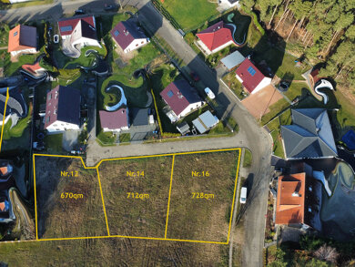 Grundstück zum Kauf provisionsfrei 154.100 € 670 m² Grundstück Habichtstraße 12 Reichenwalde Reichenwalde 15526