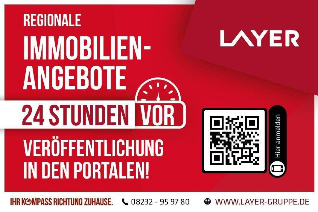 Immobilie in Fischach - Klein, Gemütlich, Perfekt! Zentral gelegene 2-Zimmer-Wohnung in Fischach - Bild 3