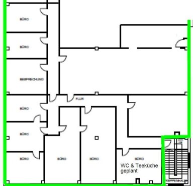 Bürofläche zur Miete 2.250 € 20 Zimmer 500 m² Bürofläche Barbing Barbing 93092