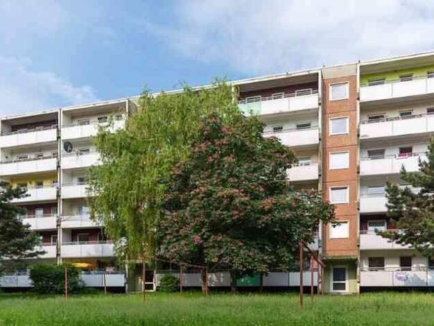 Wohnung zur Miete nur mit Wohnberechtigungsschein 356 € 2 Zimmer 49,5 m² 5. Geschoss frei ab 07.01.2026 Sanddornstr. 2 Gorbitz-Nord/Neu-Omsewitz Dresden 01169