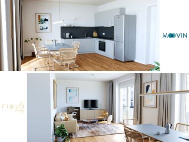 Apartment zur Miete 1.267,59 € 3 Zimmer 89,9 m² 3. Geschoss Marianne-Cohn-Straße 2 Neckarstadt - Nordost Mannheim 68167