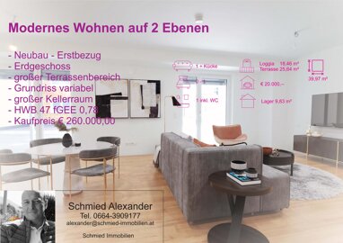 Wohnung zum Kauf 260.000 € 2 Zimmer 40 m² Lindaustr. Bad Ischl 4820