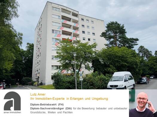 Wohnung zum Kauf 225.000 € 2 Zimmer 60,5 m² Sieglitzhof Erlangen 91054