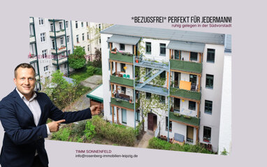 Terrassenwohnung zum Kauf 174.900 € 2 Zimmer 54 m² Erdgeschoss Alfred-Kästner-Straße 39 Südvorstadt Leipzig 04275