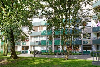 Wohnung zur Miete nur mit Wohnberechtigungsschein 205 € 1 Zimmer 43 m² 3. Geschoss Bebelstraße 55 Lirich - Süd Oberhausen 46049