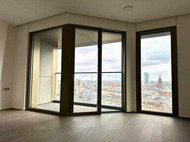 Wohnung zur Miete 2.180 € 1,5 Zimmer 48,4 m² 13. Geschoss Innenstadt Frankfurt am Main 60311