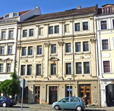 Mehrfamilienhaus zum Kauf 490.000 € 40 Zimmer 1.400 m² 837 m² Grundstück Obermarkt 26 Altstadt Görlitz 02826
