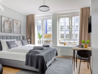 Wohnung zur Miete Wohnen auf Zeit 1.450 € 1 Zimmer 25 m² frei ab 24.12.2024 Kettwiger Straße Stadtkern Essen 45127