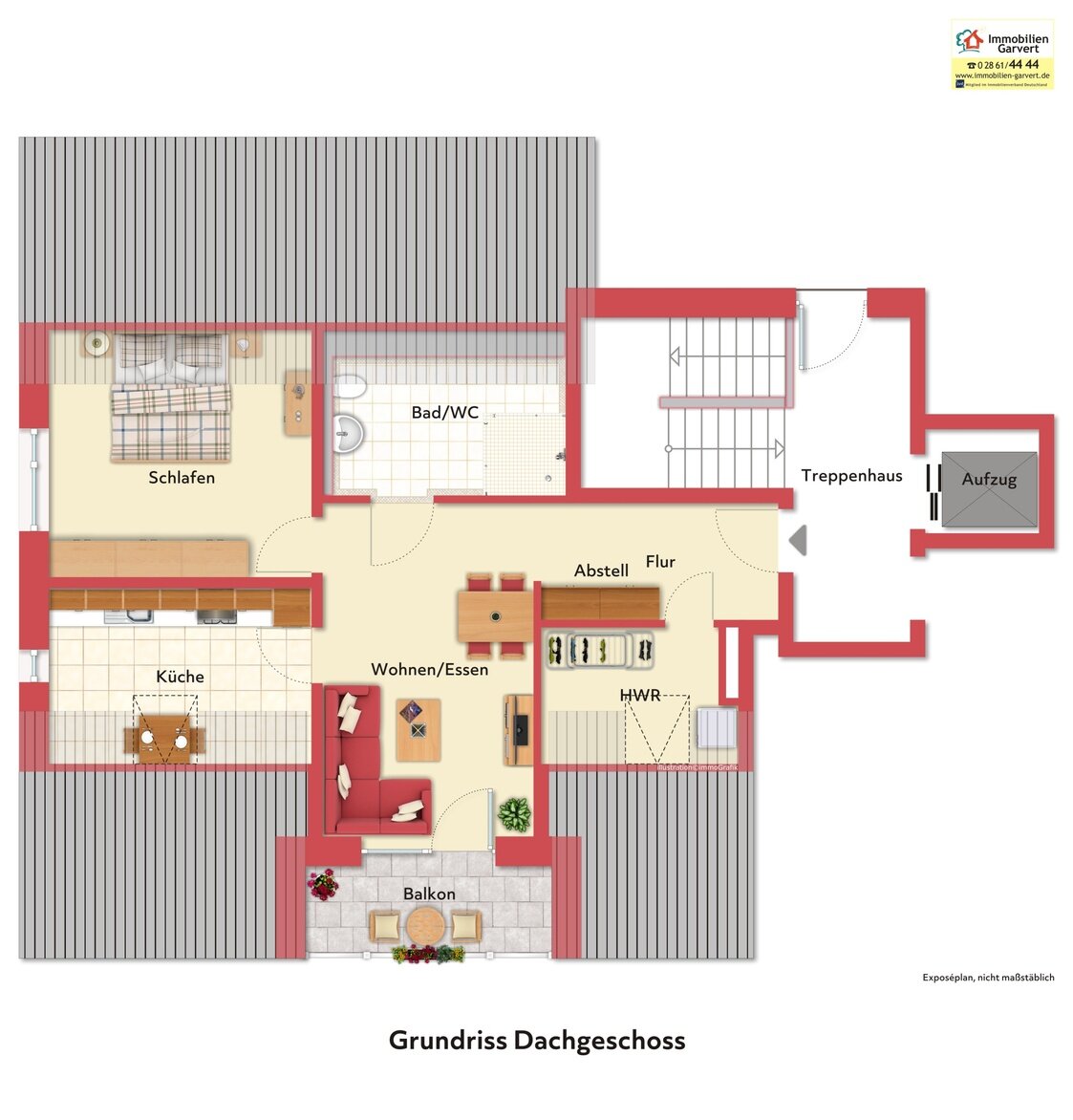 Wohnung zur Miete 665 € 2 Zimmer 66 m²<br/>Wohnfläche Weseke Borken 46325