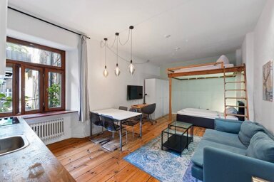 Wohnung zur Miete Wohnen auf Zeit 1.552 € 1 Zimmer 36 m² frei ab 22.12.2024 Falckensteinstraße Kreuzberg Berlin 10997