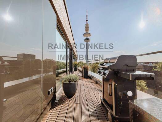 Penthouse zum Kauf 2.500.000 € 4 Zimmer 182,2 m² 6 Geschosse frei ab 01.04.2026 Rotherbaum Hamburg 20146