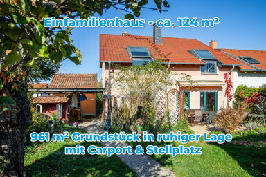 Doppelhaushälfte zum Kauf 550.000 € 6,5 Zimmer 124,6 m² 961 m² Grundstück Ringwiese - Flur Burgau Jena 07745