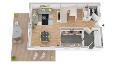 Doppelhaushälfte zur Miete 1.290 € 4 Zimmer 129 m² Esterwegen 26897