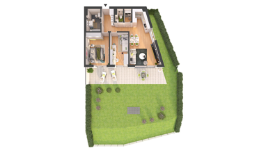 Wohnung zum Kauf Provisionsfrei 644.600 € 3 Zimmer 68,5 m² Erdgeschoss Kranebitterbodenweg 2 Hötting Innsbruck 6020