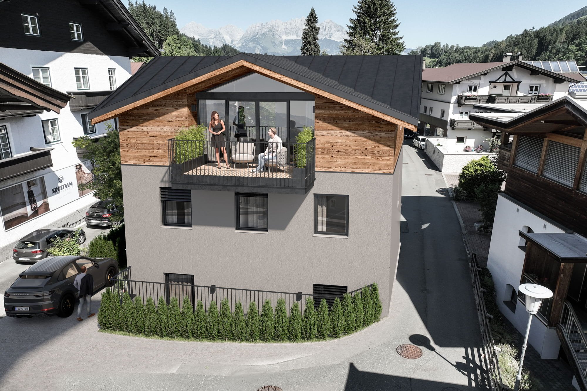 Stadthaus zum Kauf 4 Zimmer 150 m²<br/>Wohnfläche 250 m²<br/>Grundstück Kitzbühel 6370