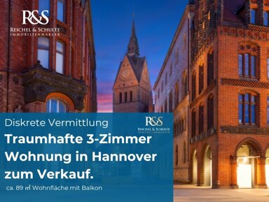 Wohnung zum Kauf 3 Zimmer 89 m² 2. Geschoss Waldheim Hannover / Südstadt 30173