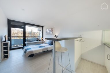 Wohnung zur Miete Wohnen auf Zeit 1.190 € 1 Zimmer 25 m² frei ab sofort Obere Au München 81669