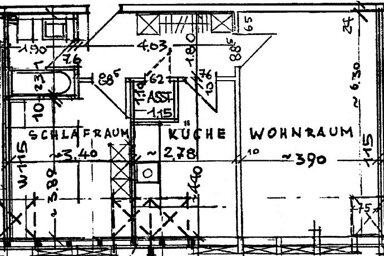 Wohnung zur Miete 780 € 2 Zimmer 58 m² 2. Geschoss frei ab 16.12.2024 Wentorf bei Hamburg 21465