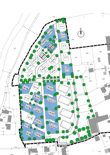 Grundstück zur Versteigerung provisionsfrei 932.400 € 666 m² Grundstück Am Amperberg 32 Haimhausen Haimhausen 85778