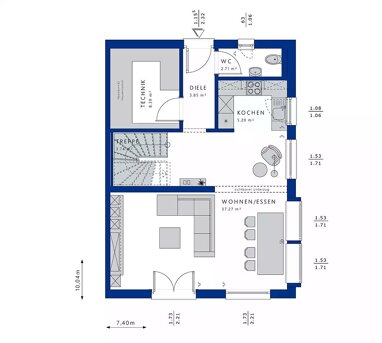 Haus zum Kauf 406.583 € 4 Zimmer 122 m² 200 m² Grundstück Ober-Hilbersheim 55437