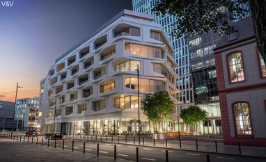 Wohnung zur Miete 2.200 € 3 Zimmer 91 m² 2. Geschoss Thurn-und-Taxis-Platz 3 Innenstadt Frankfurt am Main 60313