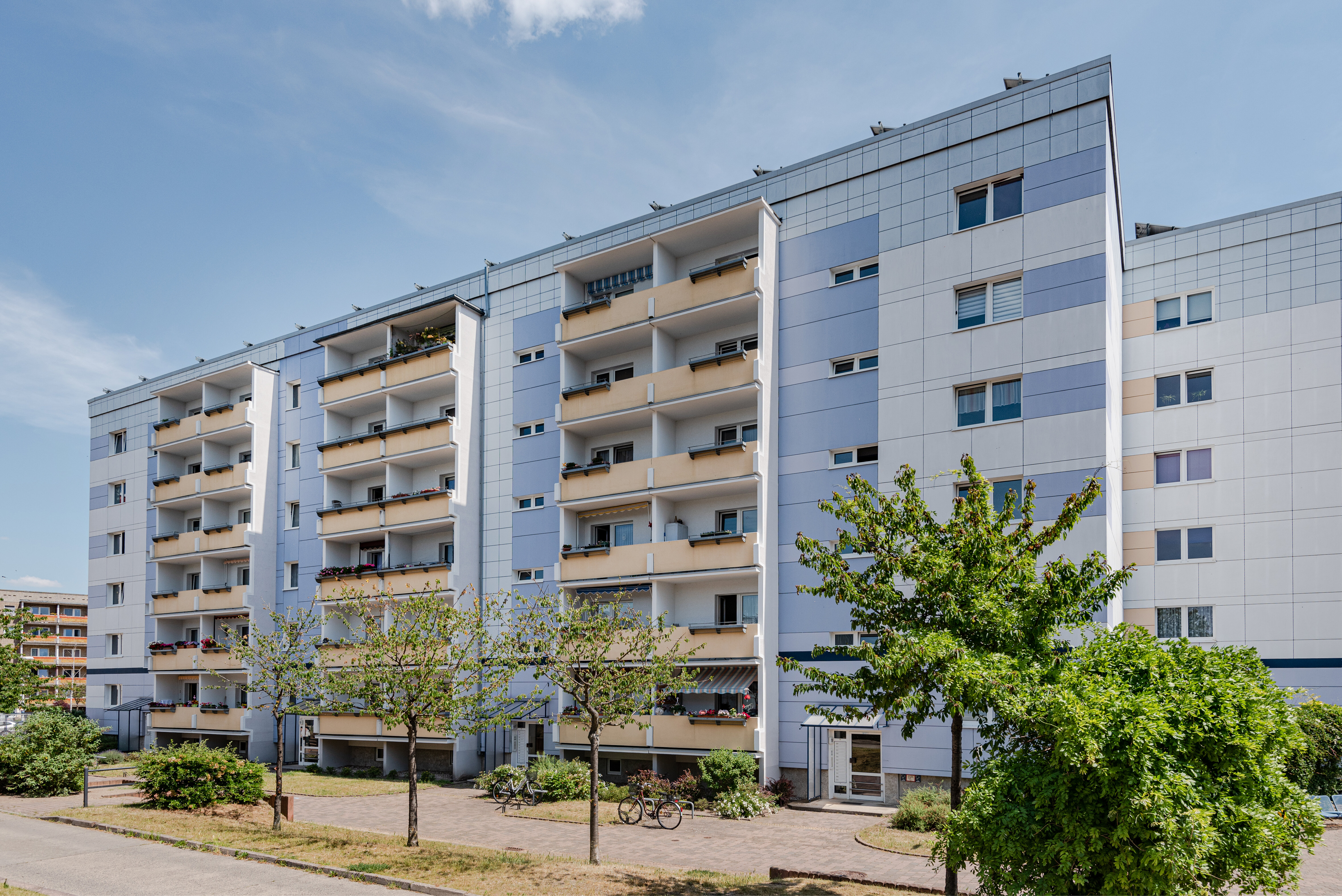 Wohnung zur Miete 211 € 3 Zimmer 60 m²<br/>Wohnfläche 6. Stock<br/>Geschoss Sattelplatz 7 Reitbahnviertel Neubrandenburg 17034