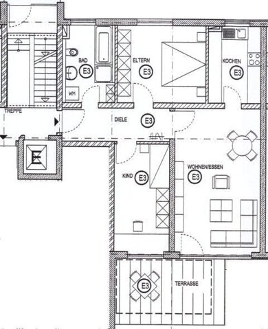 Terrassenwohnung zur Miete 990 € 3 Zimmer 77,2 m² EG frei ab sofort Am Sportplatz 7/3 Markdorf Markdorf 88677