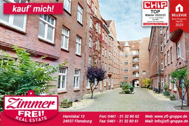 Wohnung zum Kauf 197.500 € 2 Zimmer 76,1 m² 4. Geschoss frei ab sofort Neustadt - Duburg Flensburg 24939