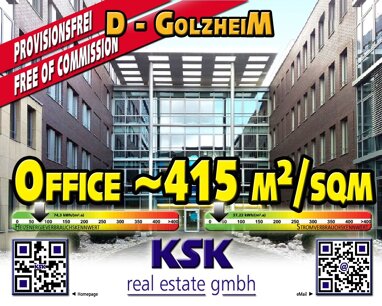 Bürogebäude zur Miete Provisionsfrei 16,50 € 415,2 m² Bürofläche teilbar von 242,9 m² bis 415,2 m² Golzheim Düsseldorf 40474