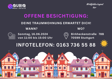 Terrassenwohnung zum Kauf 2 Zimmer 63 m² Erdgeschoss Birkach - Nord Stuttgart 70599