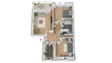 Wohnung zum Kauf provisionsfrei 191.400 € 3 Zimmer 85,8 m² 3. Geschoss Haller Weg 9 Reutenen Heidenheim 89522