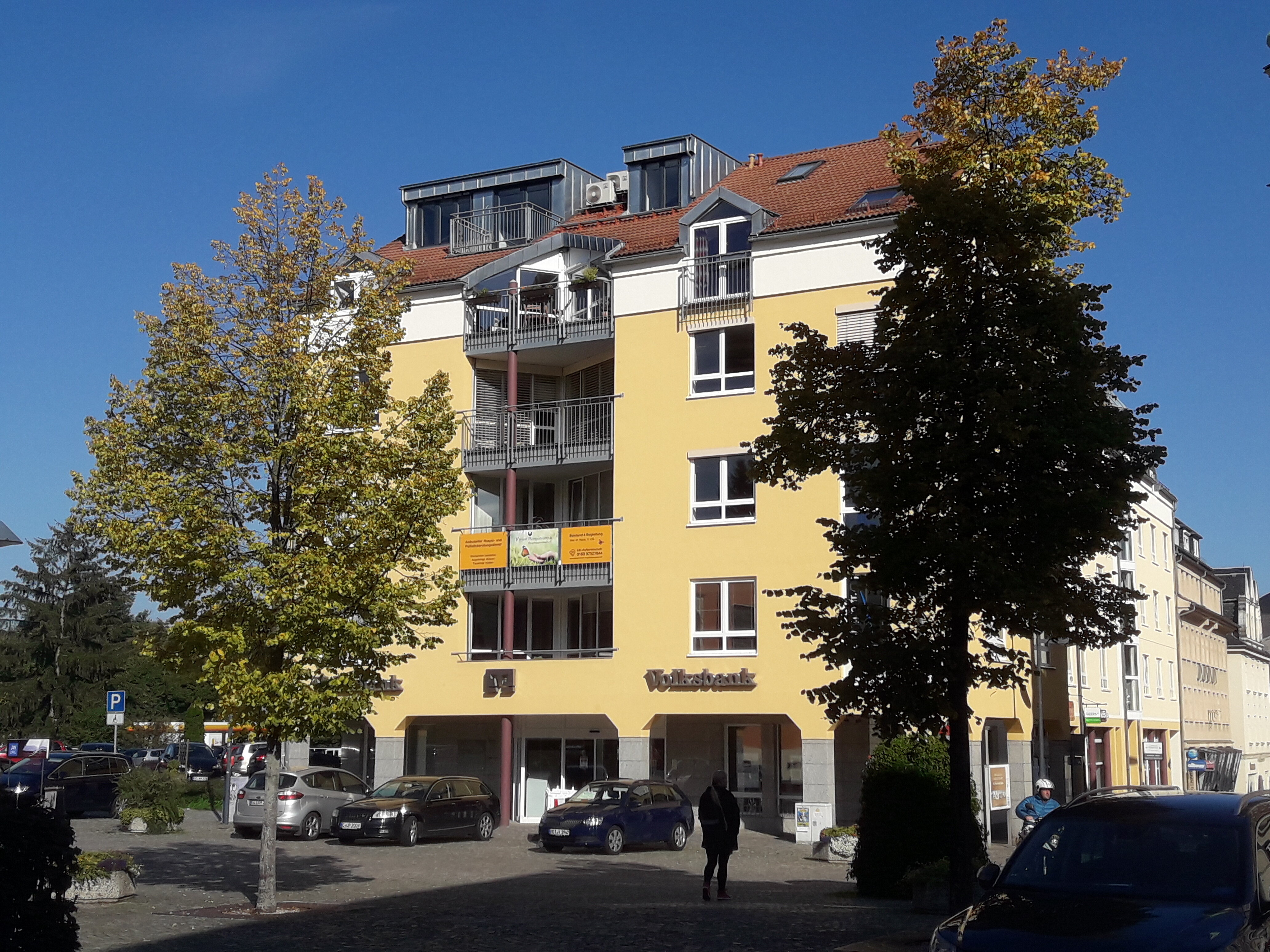 Wohnung zur Miete 280 € 2 Zimmer 44,4 m²<br/>Wohnfläche 2. Stock<br/>Geschoss Johannisplatz 4 Limbach-Oberfrohna Limbach-Oberfrohna 09212