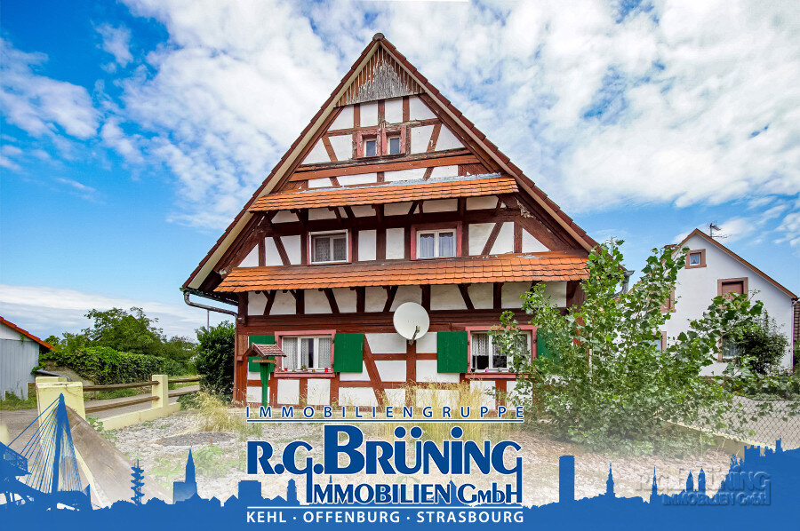 Einfamilienhaus zum Kauf 99.000 € 4 Zimmer 105 m²<br/>Wohnfläche 274 m²<br/>Grundstück Auenheim Kehl 77694