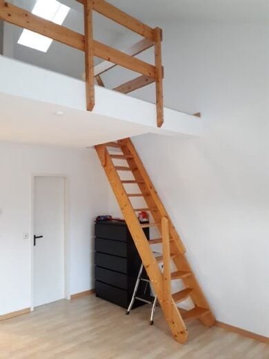 Maisonette zur Miete 500 € 1,5 Zimmer 28 m² 3. Geschoss frei ab 01.04.2025 Merckstraße 20 Darmstadt Darmstadt 64283