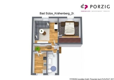 Wohnung zur Miete 280 € 2 Zimmer 46,8 m² Krähenberg 41 Bad Sülze Bad Sülze 18334