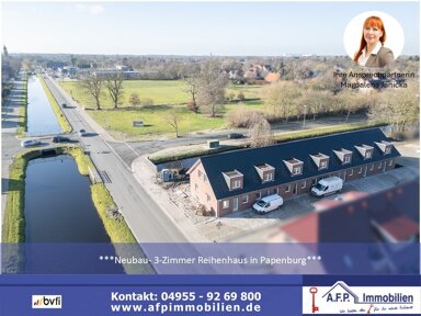 Reihenmittelhaus zum Kauf 299.000 € 3 Zimmer 83 m² 215 m² Grundstück frei ab sofort Papenburg - Obenende Papenburg 26871