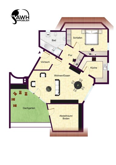 Wohnung zur Miete 750 € 2 Zimmer 70,6 m² Amorbacher Weg 2 Innenstadt - Ost Crailsheim 74564
