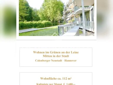 Wohnung zur Miete Tauschwohnung 1.668 € 3 Zimmer 112 m² EG Calenberger Neustadt Hannover 30169