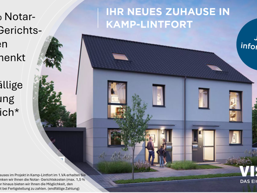 Fertig- und Musterhäuser zum Kauf Franzstraße 0 Lintfort Kamp-Lintfort 47475