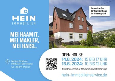 Einfamilienhaus zum Kauf 8 Zimmer 202 m² 1.323 m² Grundstück Breitenbrunner Straße 5 Rittersgrün Breitenbrunn/Erzgebirge 08359