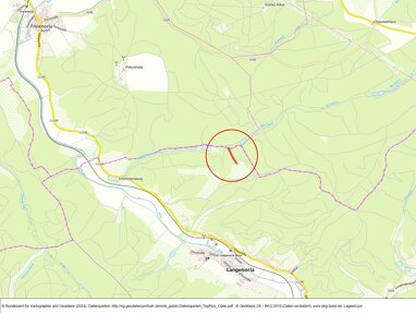 Grundstück zum Kauf provisionsfrei 1.794 m² Grundstück Kleindembach Langenorla 07381