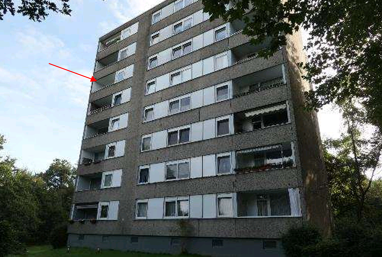 Wohnung zum Kauf 68.000 € 3 Zimmer 75 m² 5. Geschoss Emsring 1 Horsthausen Herne 44628