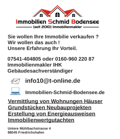 Wohnung zur Miete 400 € 1 Zimmer 18 m² 1. Geschoss frei ab sofort Weingarten 88250