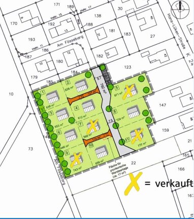 Grundstück zum Kauf 54.646 € 614 m² Grundstück Windheim Petershagen 32469