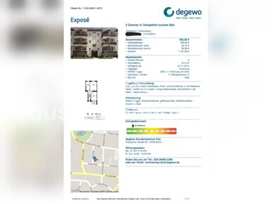 Wohnung zur Miete Tauschwohnung 394 € 2 Zimmer 58 m² Mariendorf Berlin 12103