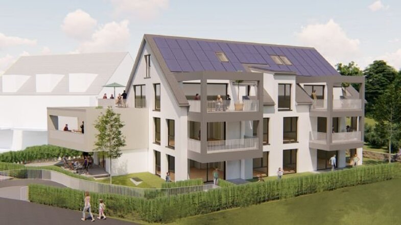 Terrassenwohnung zum Kauf provisionsfrei 412.900 € 3 Zimmer 73,3 m² EG Uhlandstr. 109 Schorndorf Schorndorf 73614