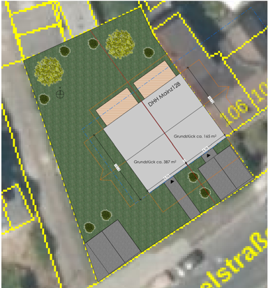 Doppelhaushälfte zum Kauf provisionsfrei 780.579 € 6 Zimmer 149 m² 387 m² Grundstück Hügelstraße 108 Gebersdorf Nürnberg 90449