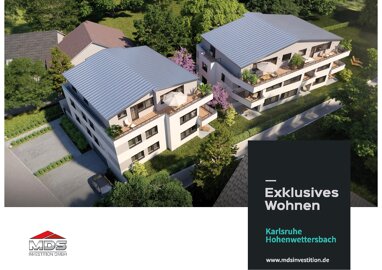 Wohnung zum Kauf Provisionsfrei 390.900 € 2 Zimmer 65,2 m² Erdgeschoss Neuer weg 3 Hohenwettersbach Karlsruhe 76228
