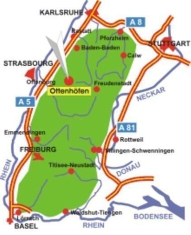 Grundstück zum Kauf Provisionsfrei 84.500 € 356 m² Grundstück Ortsgebiet Ottenhöfen im Schwarzwald 77883